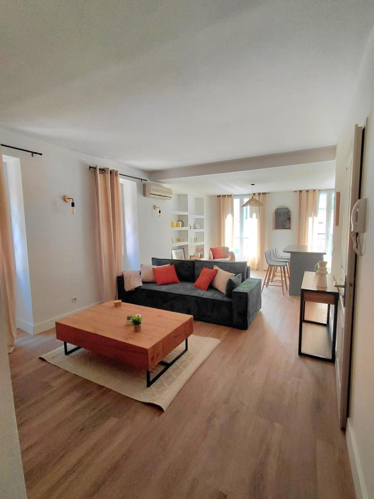 Renovated Apartment, Hyper Center, Private Parking Perpignan